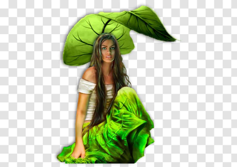 Woman In Green Fairy PlayStation Portable Week - Tutorial - Street With Nature Transparent PNG