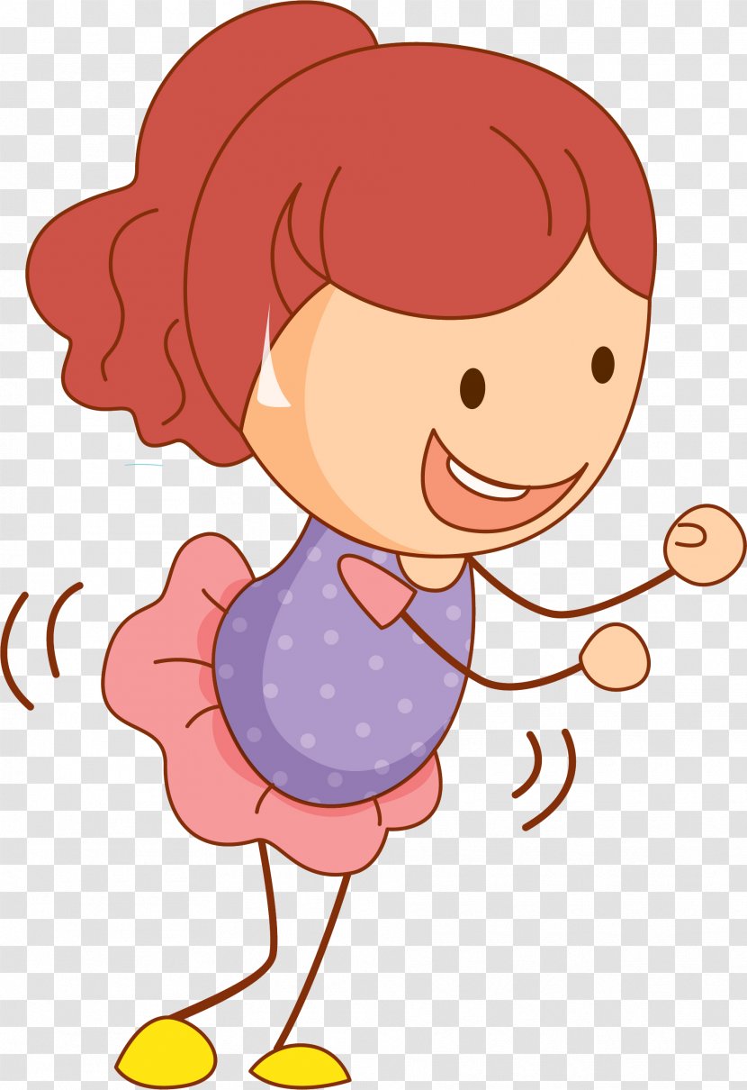 Child - Tree - Cartoon Flattening Transparent PNG