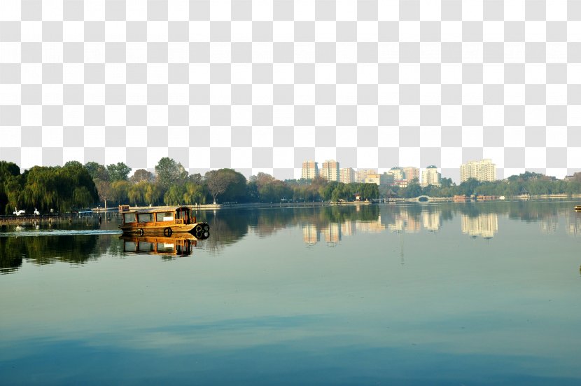 Daming Lake Thousand Buddha Mountain - Jinan - Scenery Transparent PNG