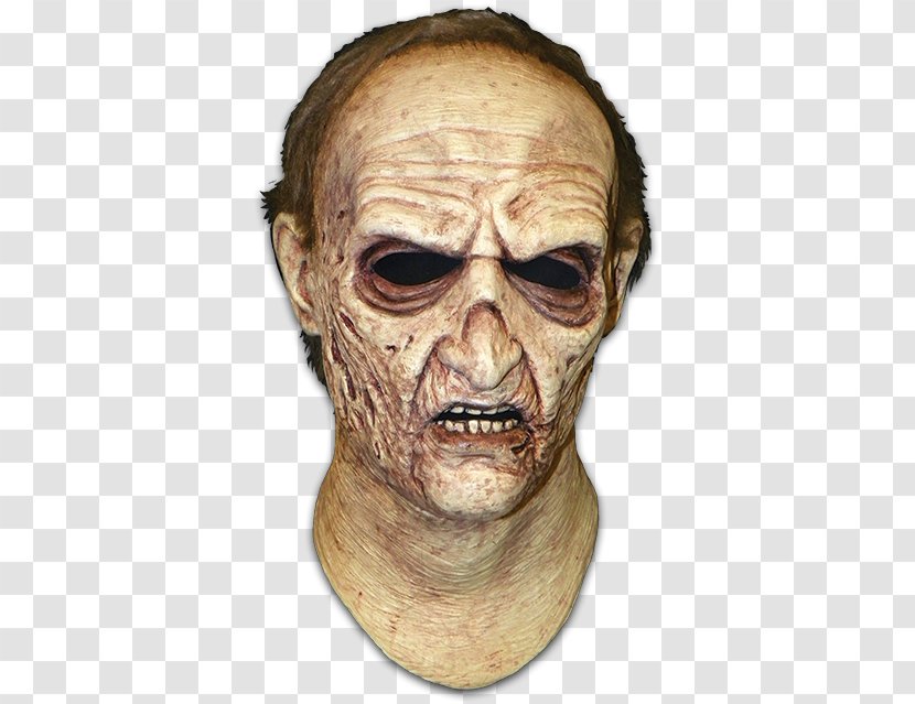 Latex Mask Living Dead Halloween Costume - Frame Transparent PNG