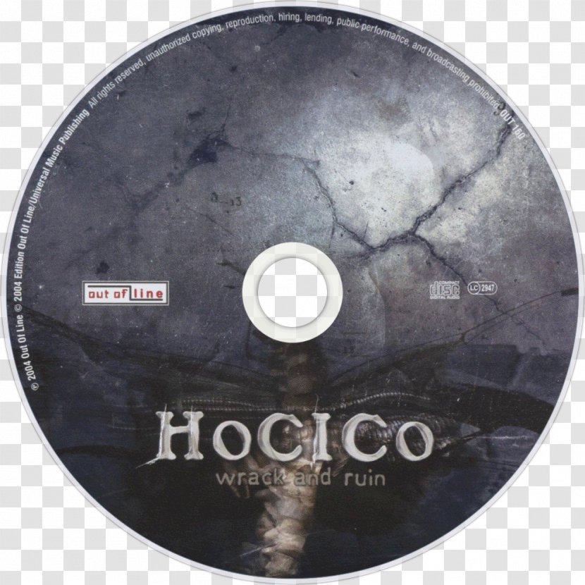 Wrack And Ruin Hocico DVD Compact Disc & - Dvd Transparent PNG