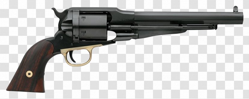 Remington Model 1858 .38 Special .45 Colt Revolver Arms - Tree Transparent PNG