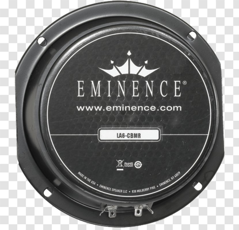 Loudspeaker Mid-range Speaker Eminence Ohm Subwoofer - Midrange - Line Spacing Material Transparent PNG