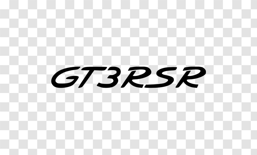 Logo Brand Gt 3 Font - Porsche 911 Gt3 R 991 - Design Transparent PNG