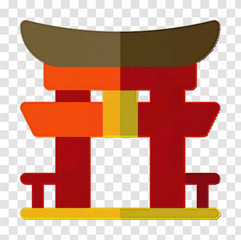 Torii Gate Icon Martial Arts Icon Japan Icon Transparent PNG