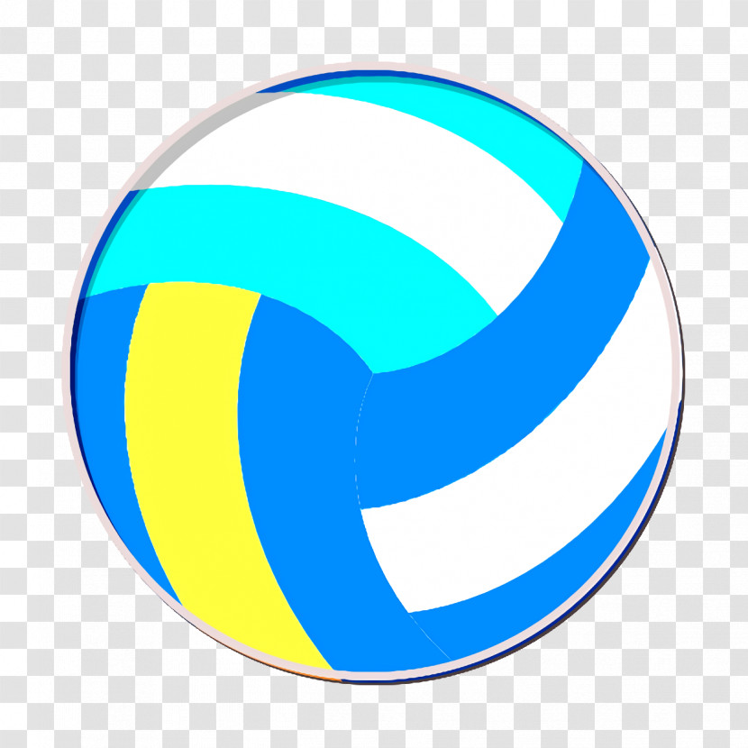 Ball Icon Sports Flat Color Icon Volleyball Icon Transparent PNG