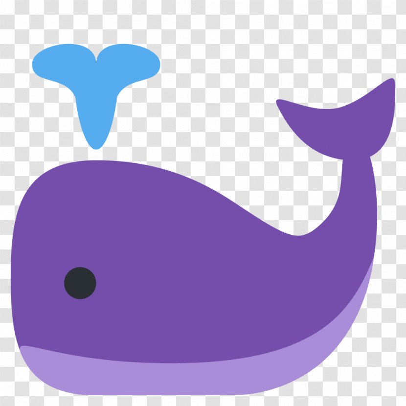 Emoji Symbol Unicode - Purple - Whale Transparent PNG