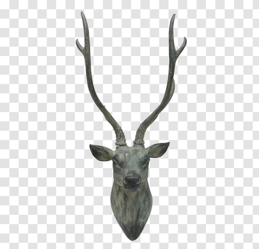 Reindeer Antelope Elk Horn Trophy Hunting - Rustic DESIGN Transparent PNG
