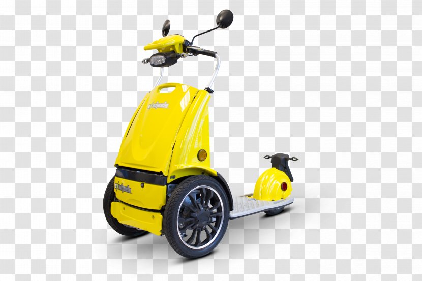 Wheel Scooter Electric Vehicle Car Bicycle - Motorized Transparent PNG