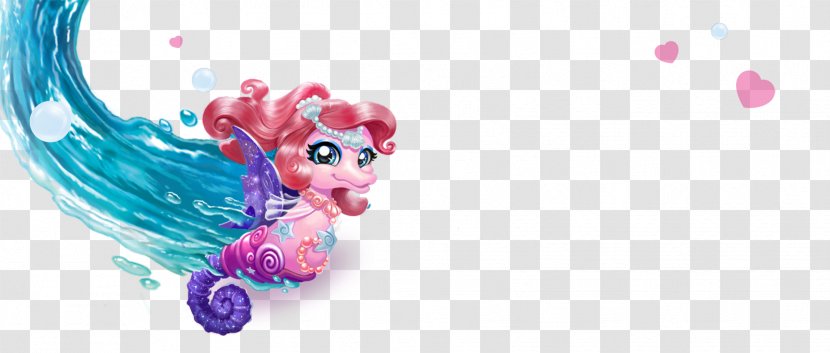 Illustration Seahorse Cartoon Pink M Desktop Wallpaper - Character Transparent PNG