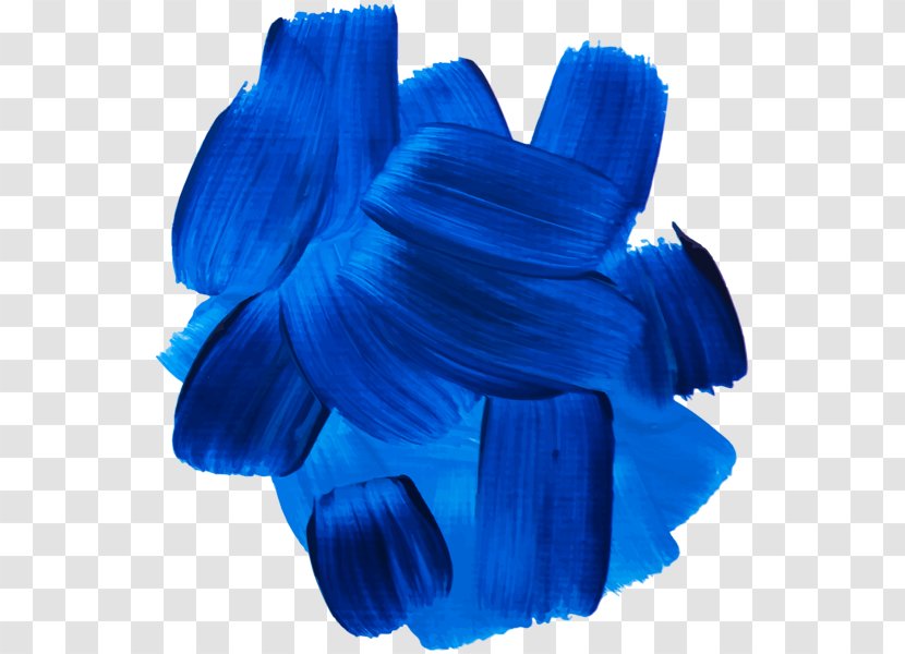 Oil Painting Clip Art - Blue - Paint Transparent PNG