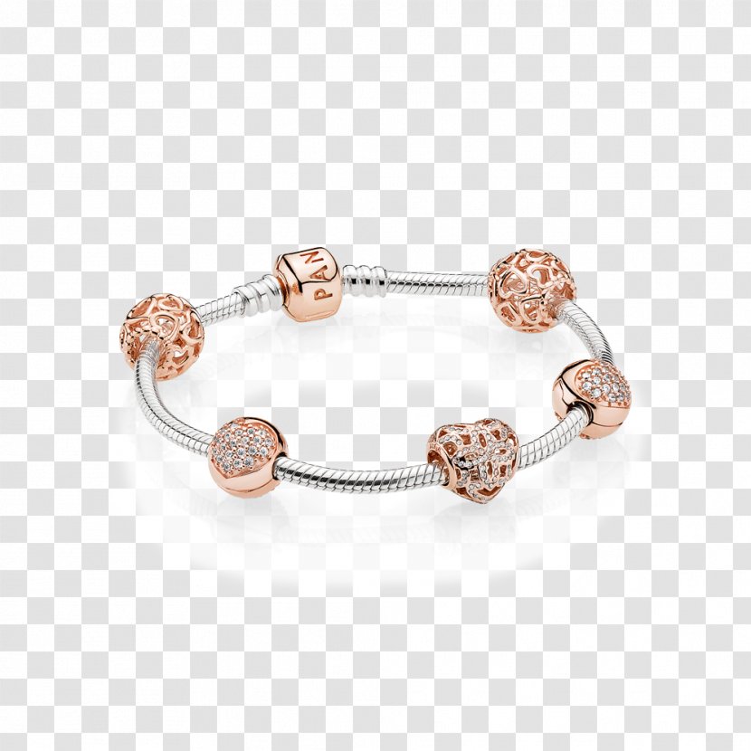 Pandora Jewellery Bracelet Promotion Rose - Shop Transparent PNG