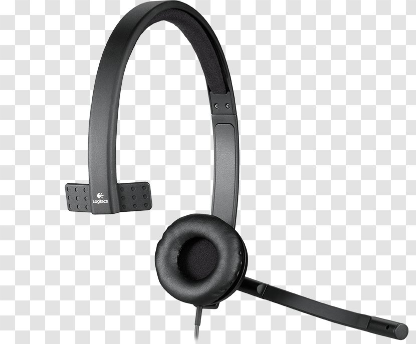 Microphone Headphones Headset Logitech H570e Computer Transparent PNG