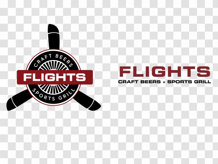 Flights Beer Bar Cafe Craft - Logo - Airline Tickets Transparent PNG