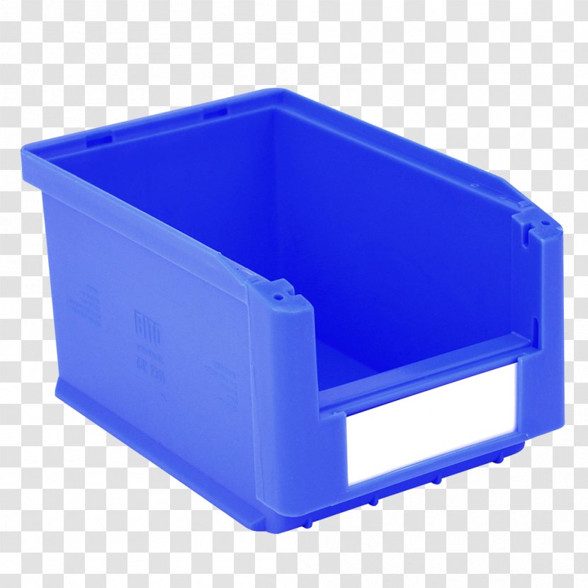 Plastic Container Label Blue Transparent PNG