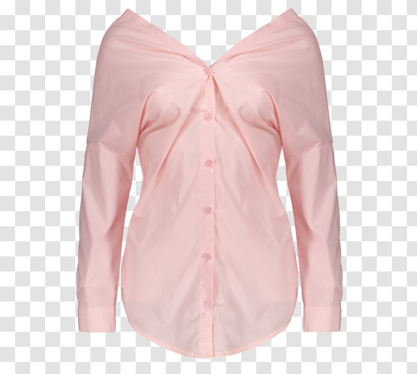 Sleeve Shoulder Blouse Shirt Sweater Transparent PNG