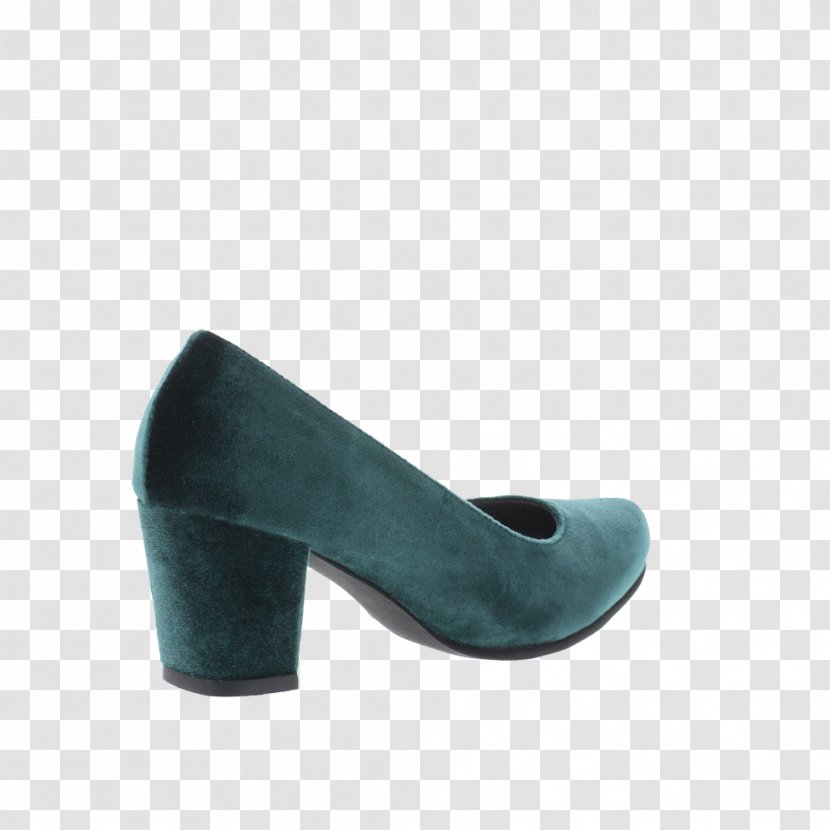 Shoe Footwear Turquoise Suede - Microsoft Azure - Velvet Transparent PNG