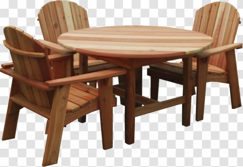 Table Garden Furniture Chair Transparent PNG