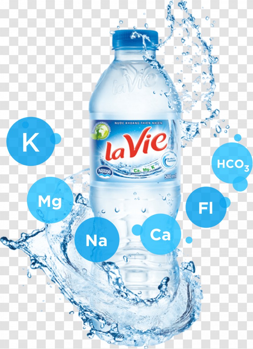 Công Ty Vương Anh Phát - Spring - Đại Lý Quế Mineral Water Drinking Bottled WaterLa Vie Transparent PNG