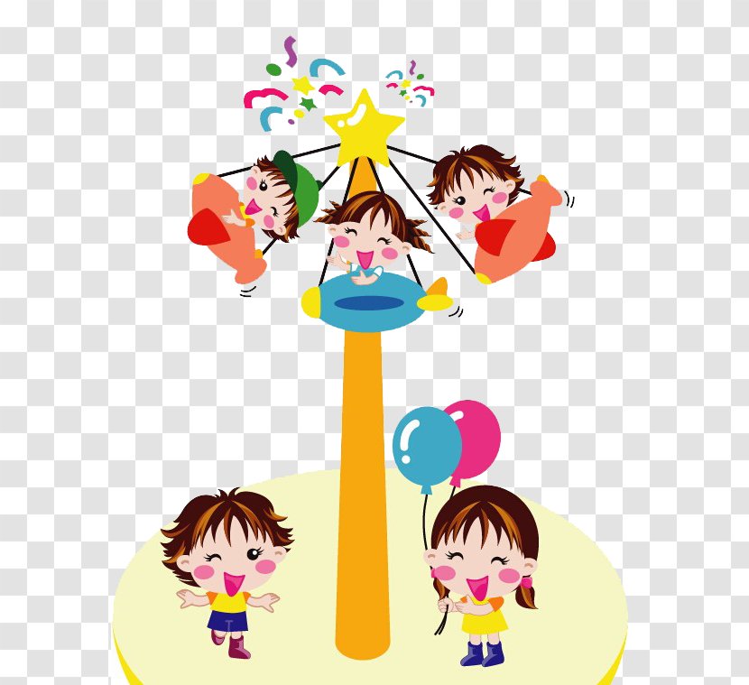 Cartoon Child Illustration - Entertainment - Happy Children Transparent PNG