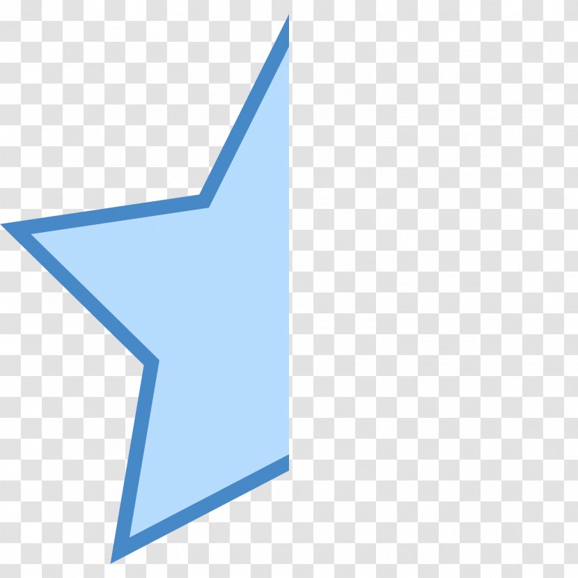 Symbol Star Clip Art - Half Transparent PNG