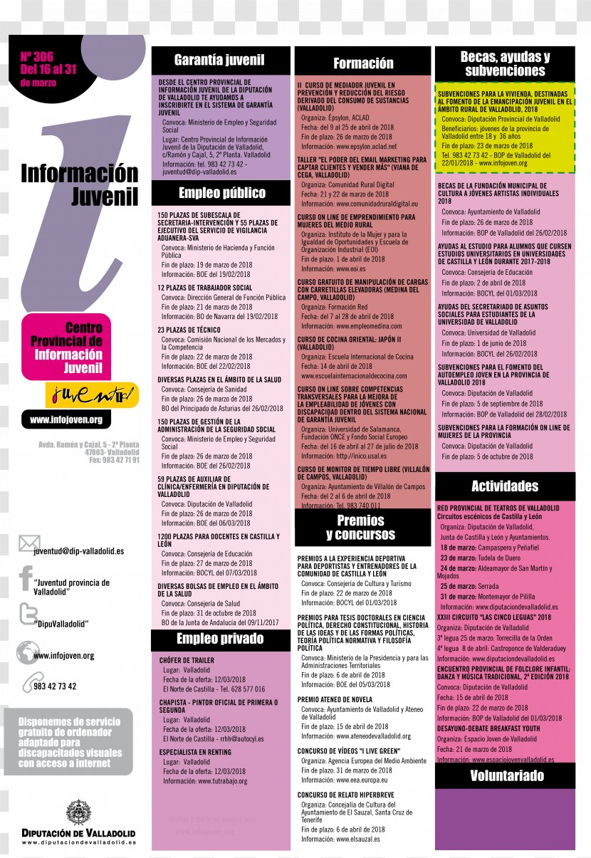Text Poster Information Image Photography - Premios Juventud Transparent PNG