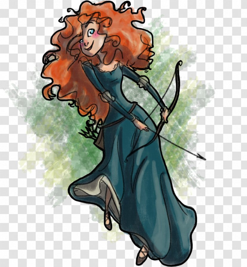 Merida Fan Art Drawing Disney Princess Transparent PNG