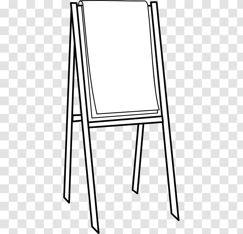 Paper Flip Chart Clip Art - Area - Easel Cliparts Transparent PNG