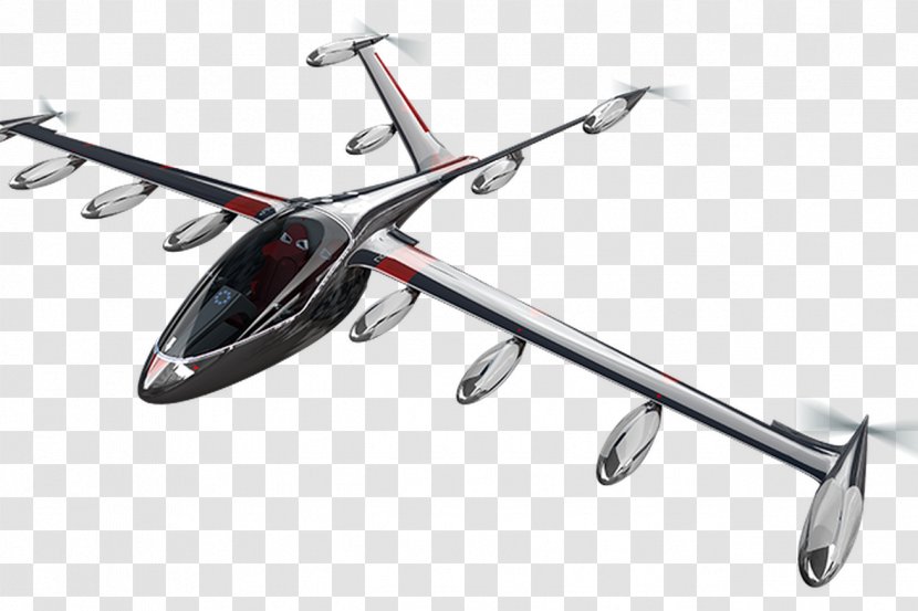 Aircraft Airplane Flight Joby Aviation VTOL - Big Passenger Plane Transparent PNG