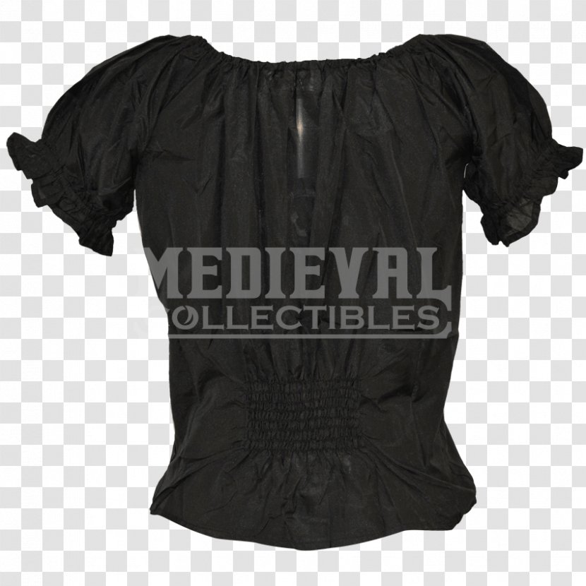 Blouse Shoulder Black M - Sleeve - PLAYGROUND Top Transparent PNG