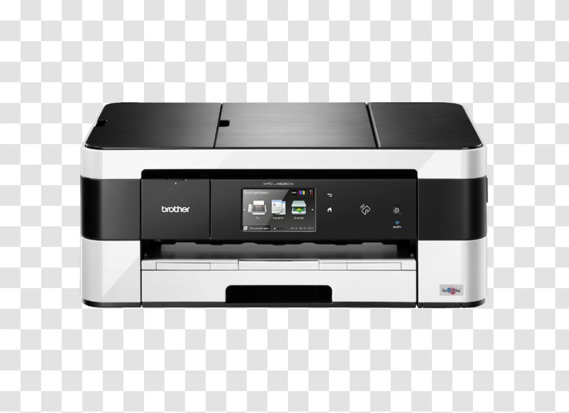 Multi-function Printer Brother Industries Inkjet Printing - Electronics Transparent PNG