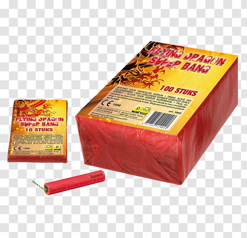 Firecracker Fireworks Knalvuurwerk WECO Pyrotechnische Fabrik GmbH Slow Match - Flying Dragon Transparent PNG