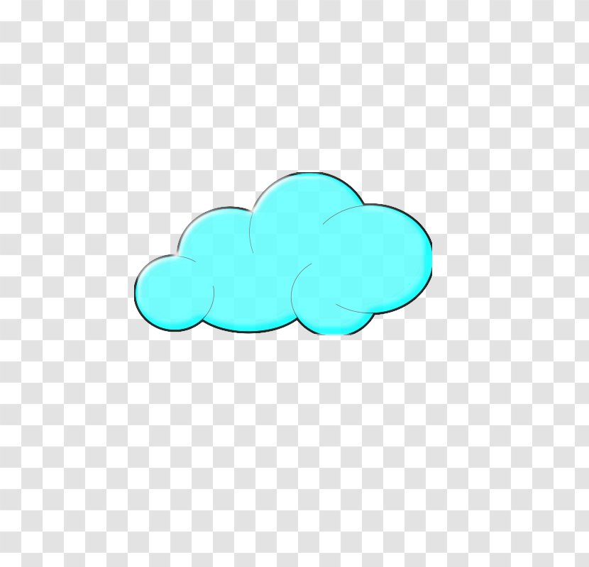 Clip Art Desktop Wallpaper Product Design Turquoise Computer - Beautiful Cloudy Skies Transparent PNG