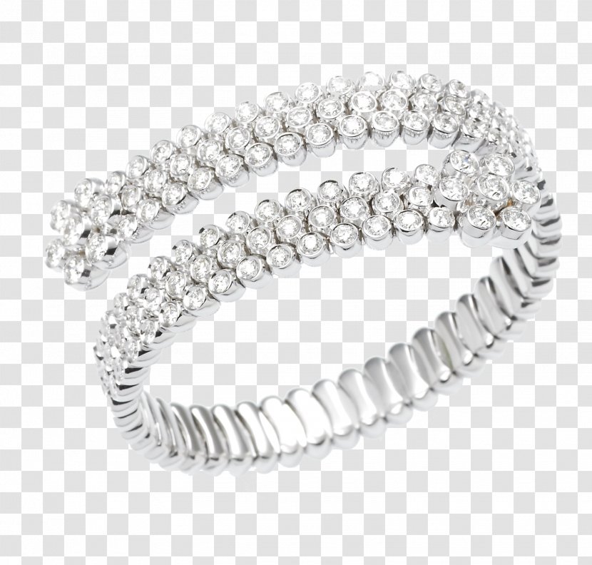 Earring Jewellery Silver Bracelet - Ring Transparent PNG