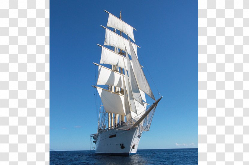 Star Flyer Sailing Ship Clipper - Ships And Yacht Transparent PNG