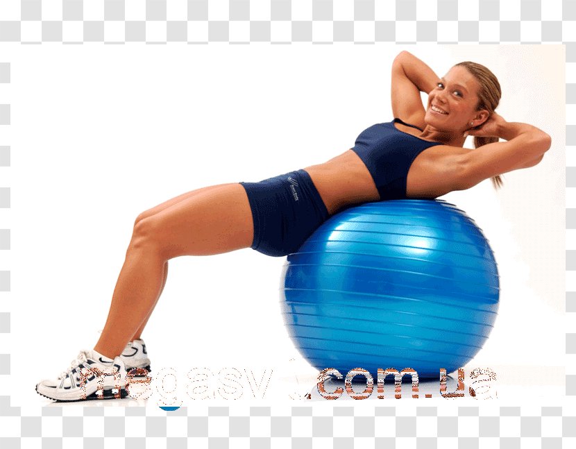 Exercise Balls Physical Fitness Machine Pilates - Watercolor - Ball Transparent PNG