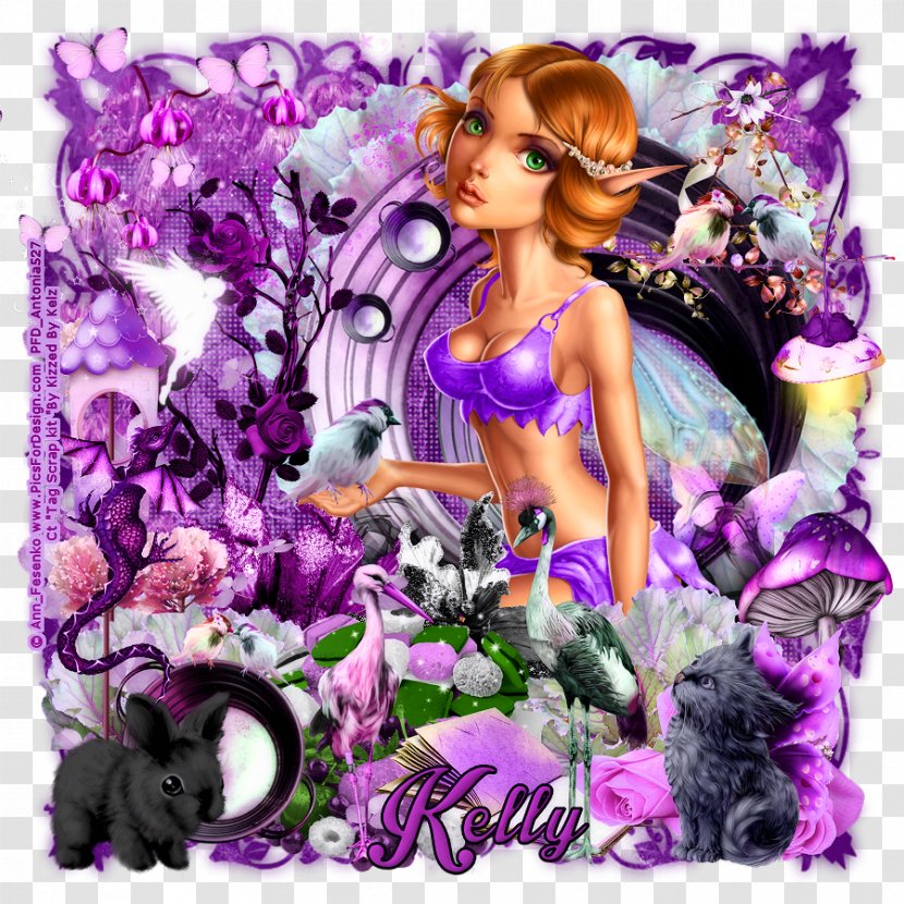 Flower Photomontage Legendary Creature - Lilac Transparent PNG