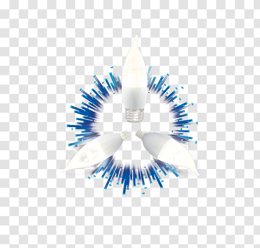 Creativity - Wing - Creative Lamp Emitting Blue Background Transparent PNG