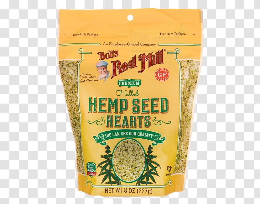 Breakfast Cereal Bob's Red Mill Hemp Whole Grain - Seed Transparent PNG