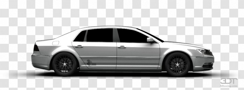 Alloy Wheel Mid-size Car Compact Luxury Vehicle - Automotive Design - Volkswagen Phaeton Transparent PNG