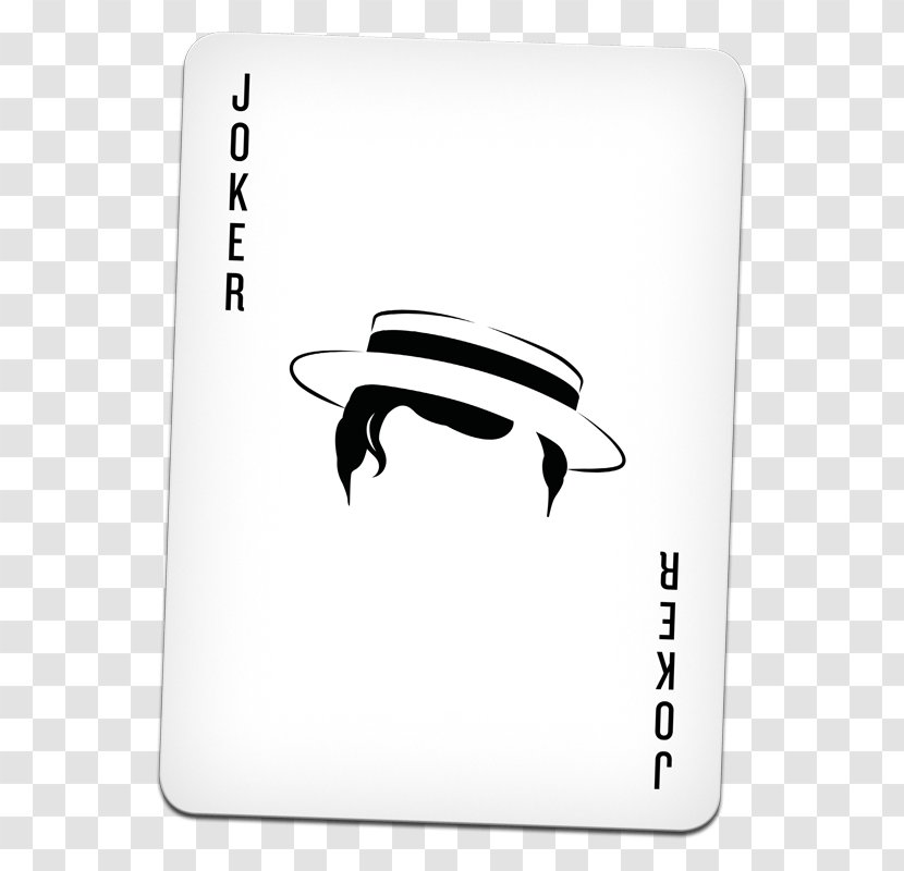 Canasta Joker Playing Card - Black Transparent PNG