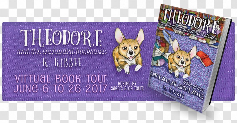 Theodore And The Enchanted Bookstore (book One): Tale Of Spectacular Spectacles Dog Author Glasses - Chapter Book Transparent PNG