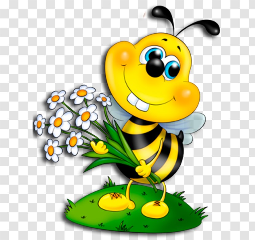 Bee Tuesday Morning Clip Art - Yellow Transparent PNG