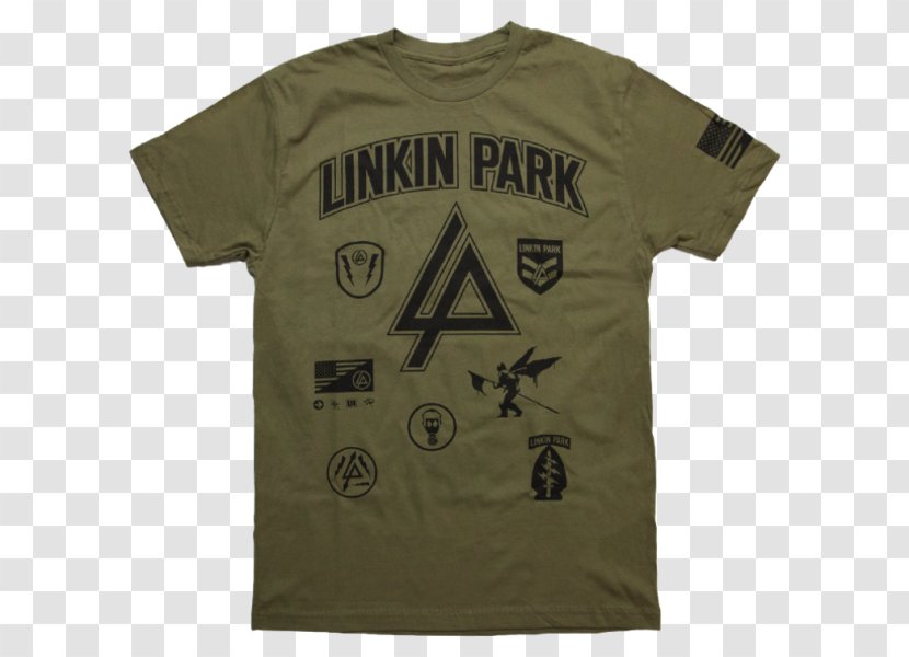 Linkin Park T-shirt Meteora One More Light Minutes To Midnight - Impericon Transparent PNG