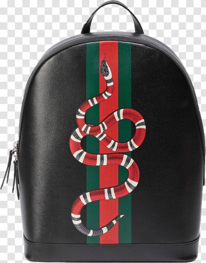 Gucci Backpack Bag Fashion Snakes - Red Transparent PNG