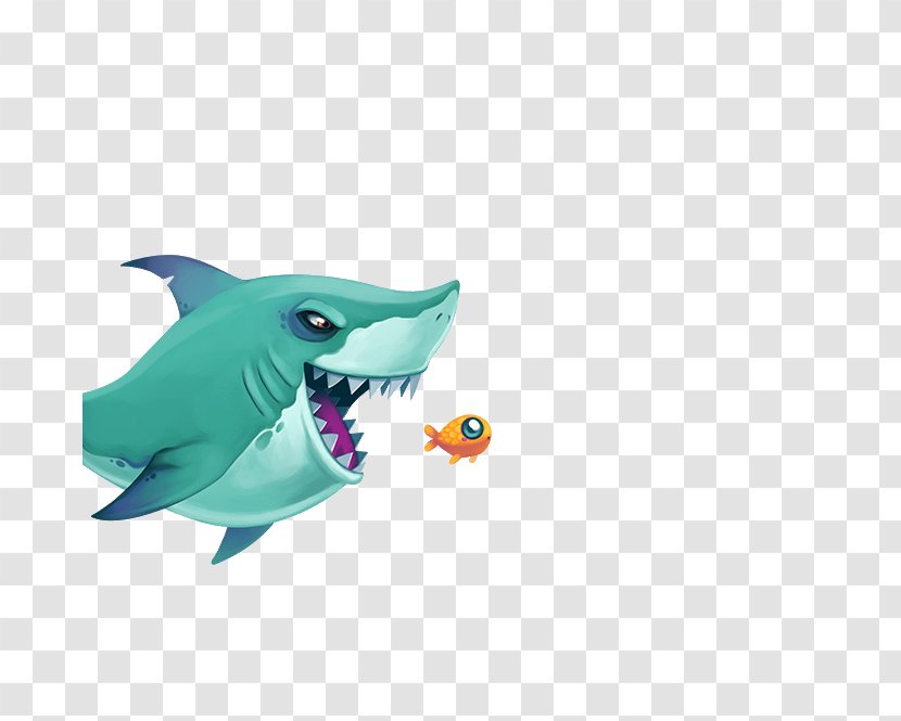 Eat Fish! -shark Cartoon Illustration - Great White Shark - Sharks Fish Transparent PNG