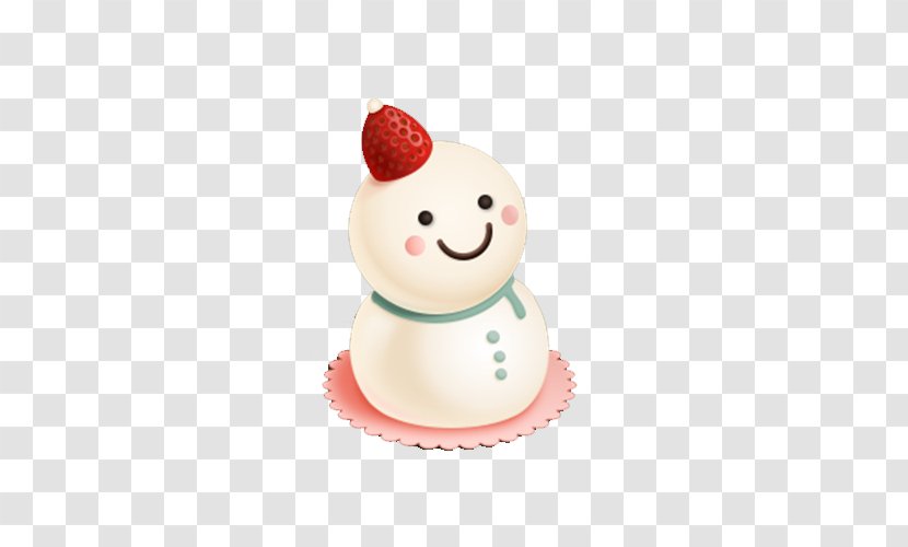Torte Sugar Cake Snowman - Hand Drawn Cute Transparent PNG