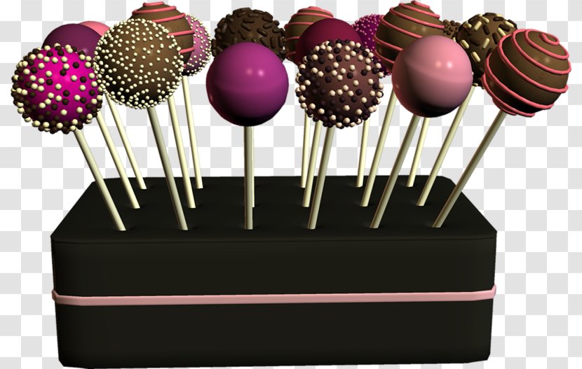 Lollipop Chocolate Cupcake Dessert - Brigadeiro Transparent PNG