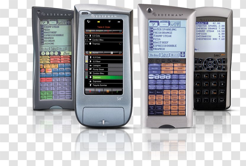 Feature Phone Smartphone Orderman Handheld Devices Mobile Phones - Cash Register Transparent PNG
