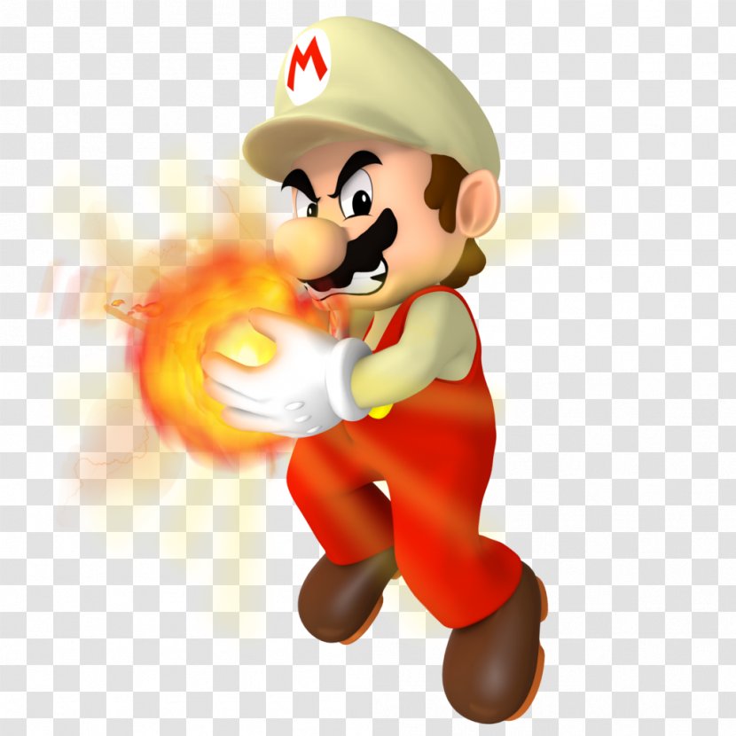 Super Mario Bros. 3D Land New Bros World - Fireball Transparent PNG